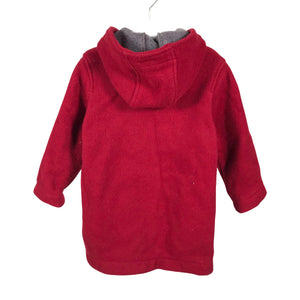 Unisex Benetton - Villane mantel, suurus 104 - 110 - Punane (2)