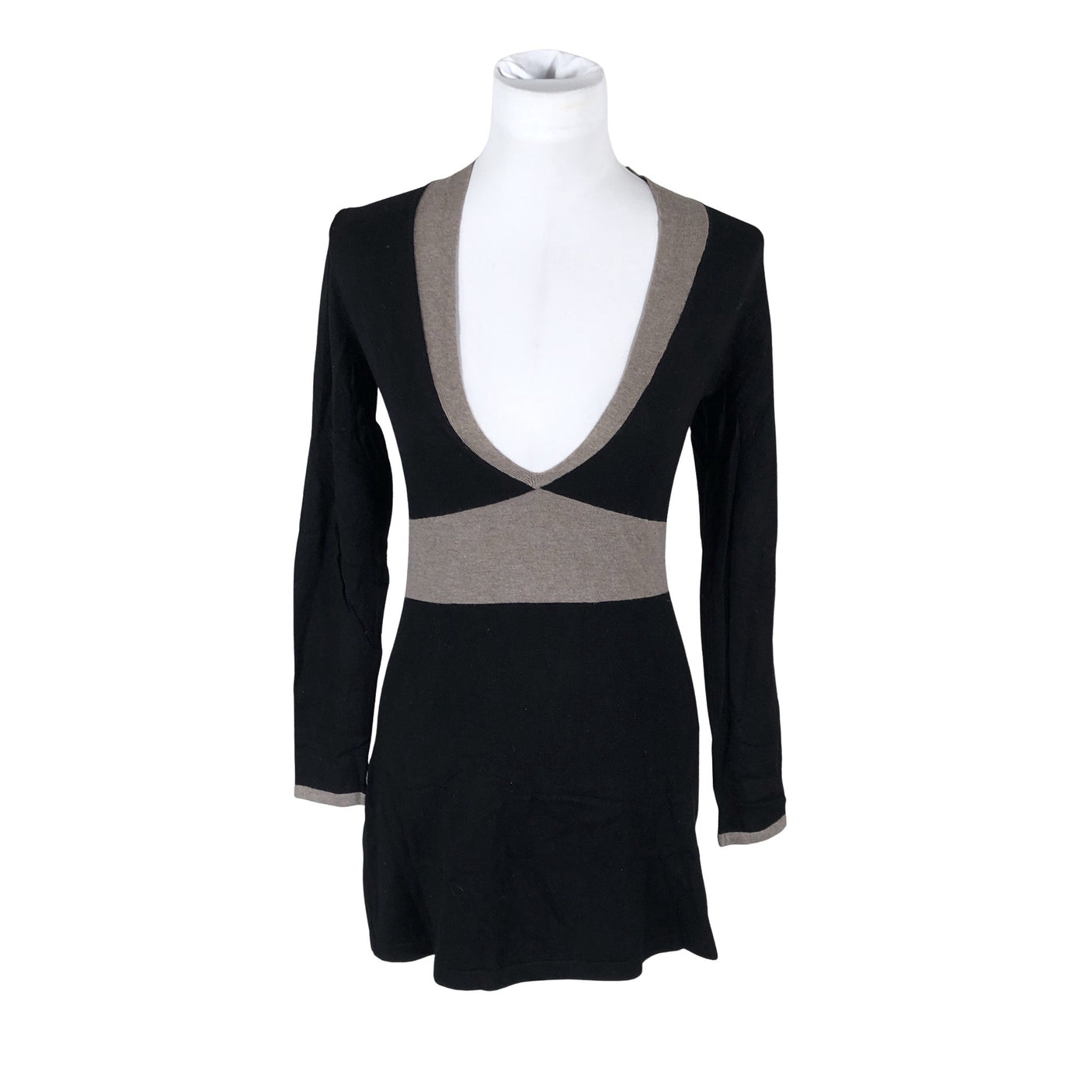 Unisex s.Oliver - Kootud tuunika, suurus 36 - Must (1)