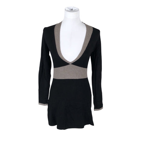 Unisex s.Oliver - Kootud tuunika, suurus 36 - Must ()