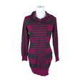 Unisex S.T.I - Kootud tuunika, suurus 38 - Veinipunane ()