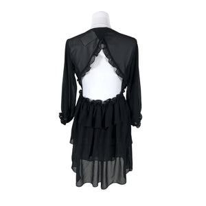 Unisex NOSH - Õhuke kleit, suurus 38 - Must (2)