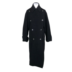 Unisex Sportmax - Villane mantel, suurus 36 - Must