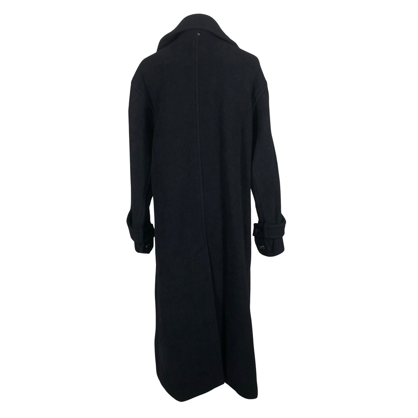 Unisex Sportmax - Villane mantel, suurus 36 - Must