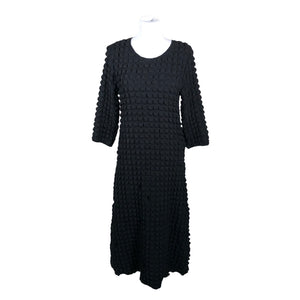 Unisex Cream - Trikotaažist kleit, suurus 36 - Must (2)