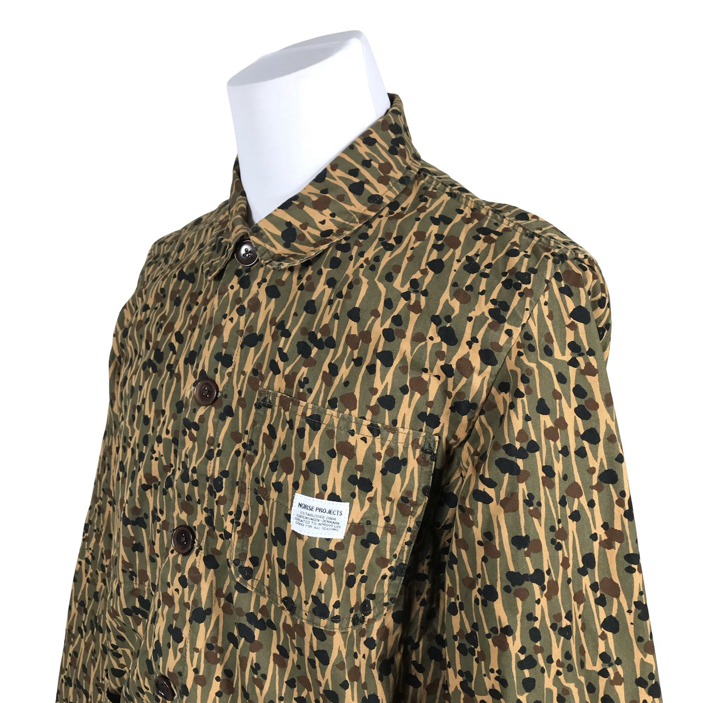 Unisex Norse Projects - Õhuke jope, suurus L - Pruun (2)
