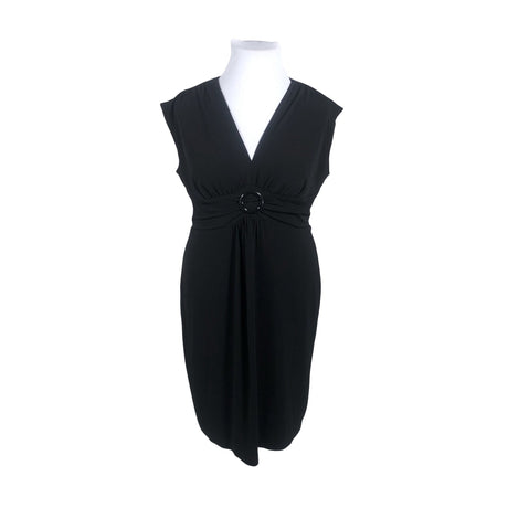 Unisex Glamour - Trikotaažist kleit, suurus 44 - Must ()