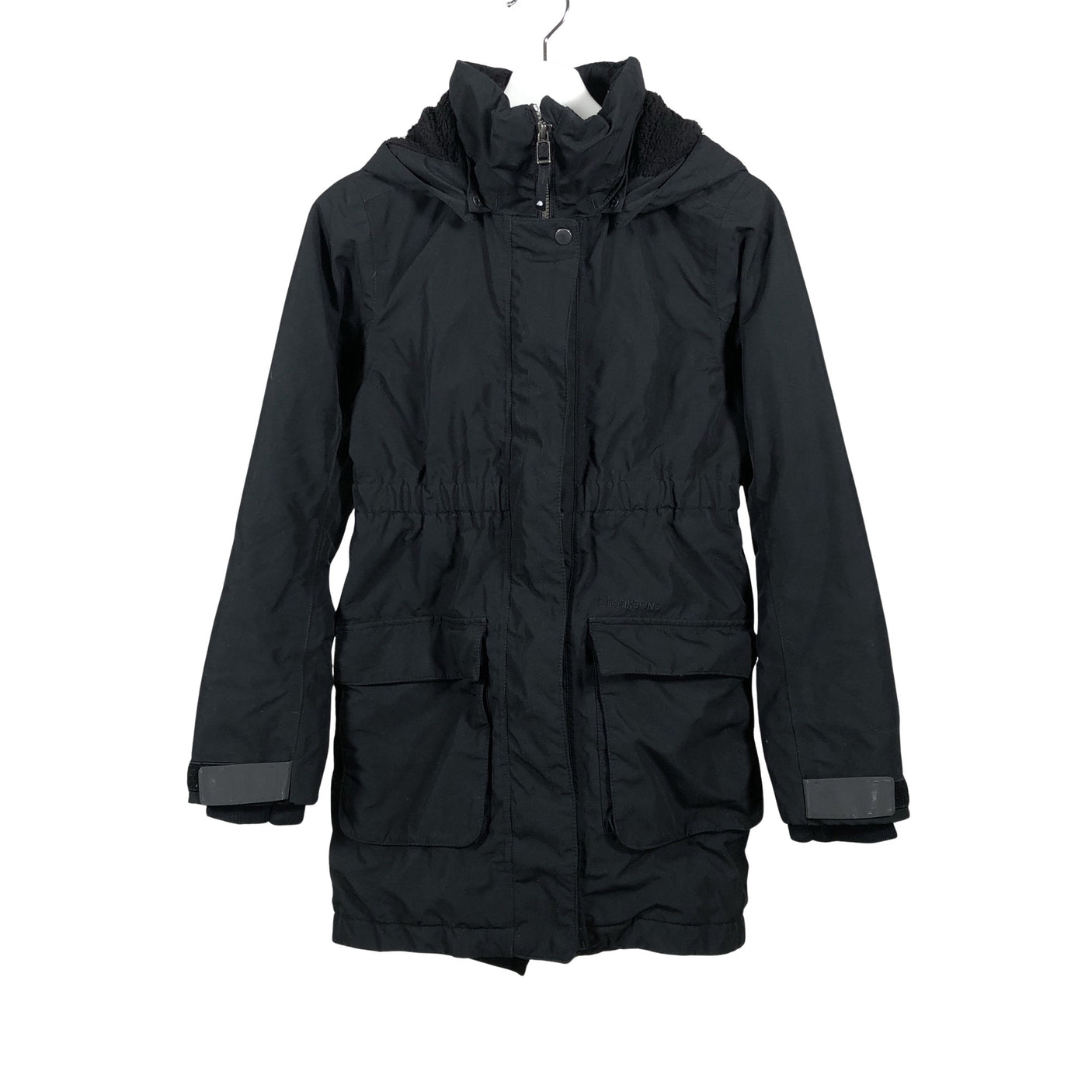 Unisex Didriksons - Talvejope, suurus 158 - 164 - Must (1)