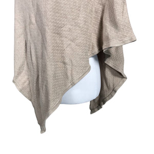 Unisex s.Oliver - Pontšo, suurus One size - Beige (2)
