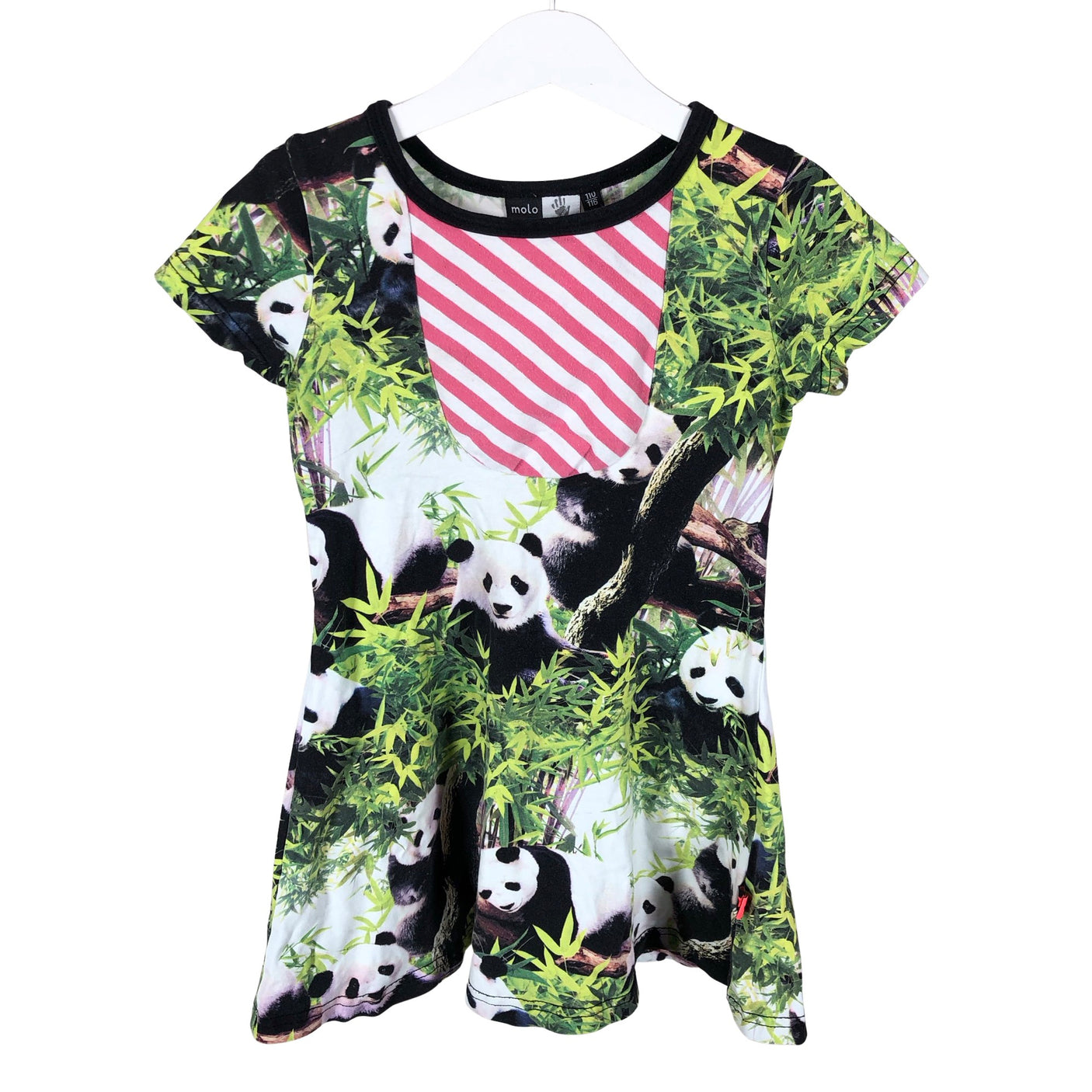 Tyttöjen Molo Kids - Trikoomekko, koko 110 - 116 - Vihreä