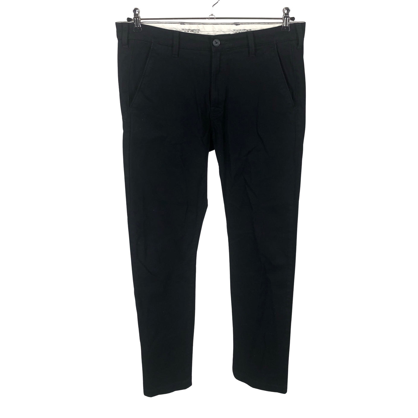 Unisex Lee - Chino-püksid, suurus W33 - Must (1)