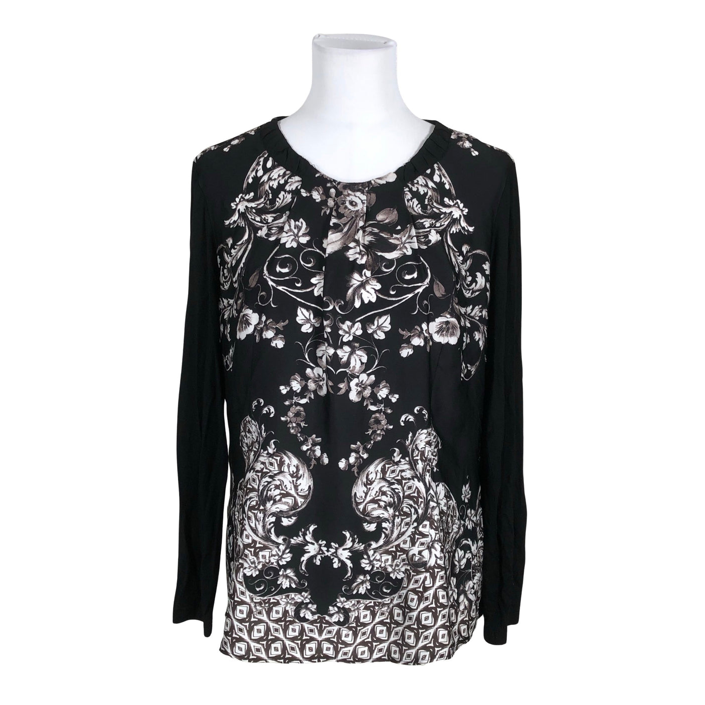 Unisex Taifun - Pluus, suurus 40 - Must (1)