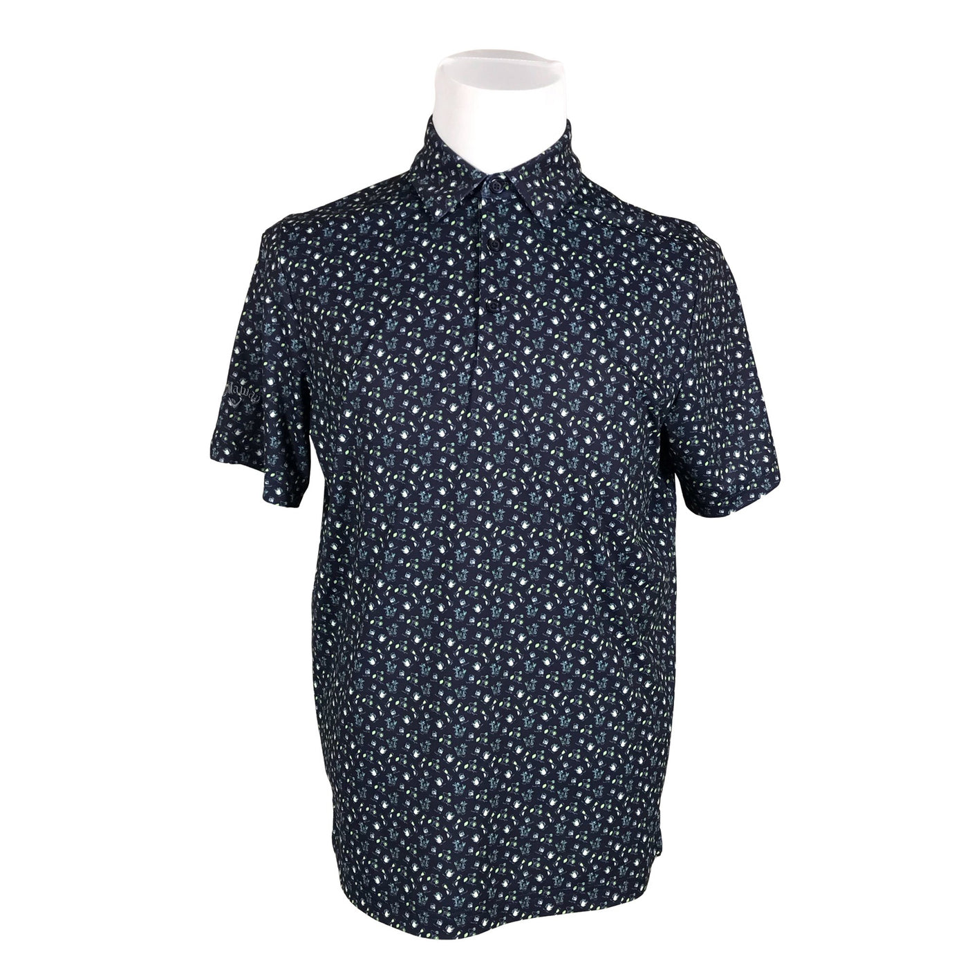 Unisex Callaway - Spordisärk, lühikesed käised, suurus M - Sinine (1)