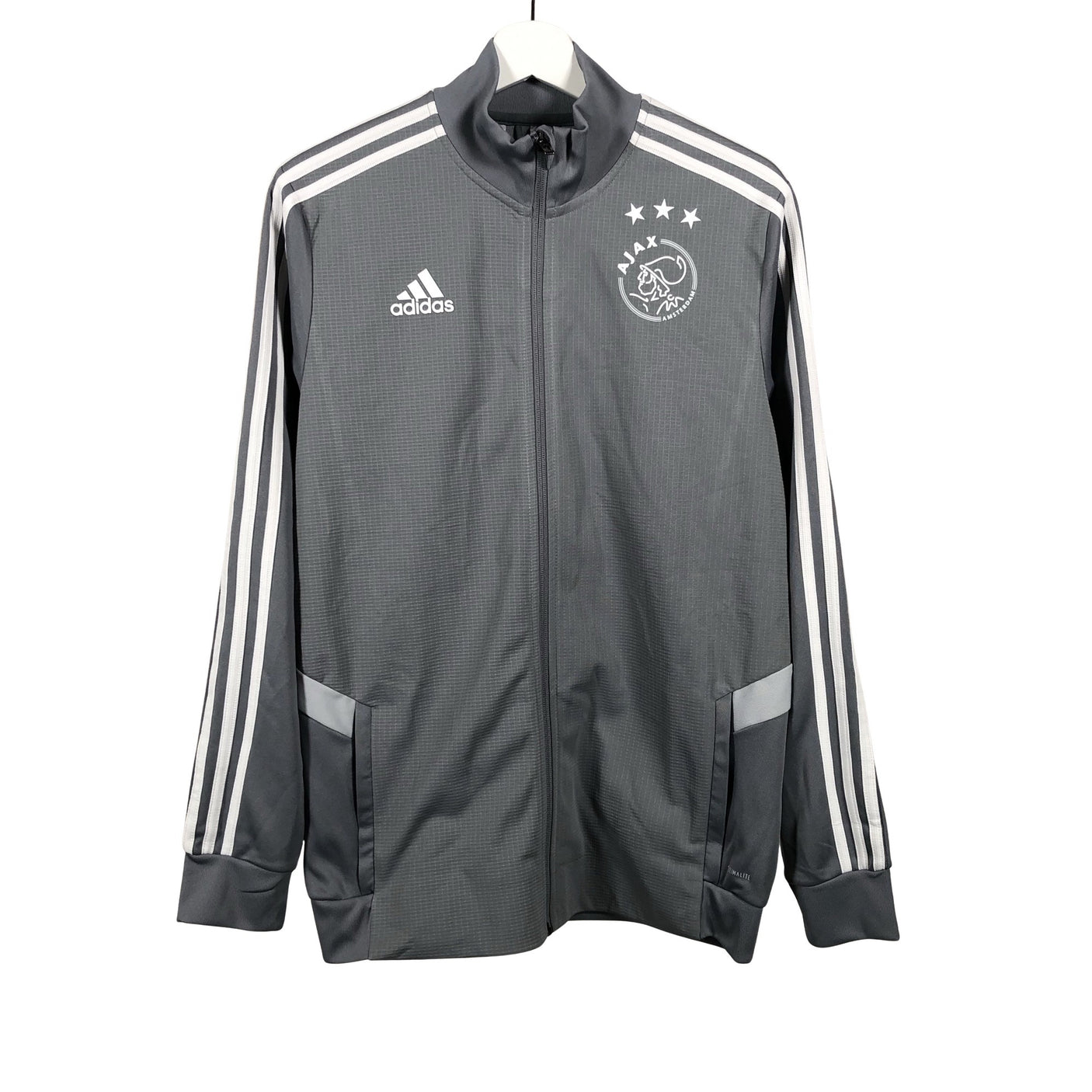 Unisex Adidas - Track jacket, size 170 - 176 - Gray (1)