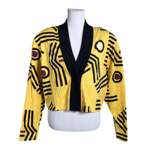 Unisex Marimekko - Kardigan, suurus 40 - Kollane (1)