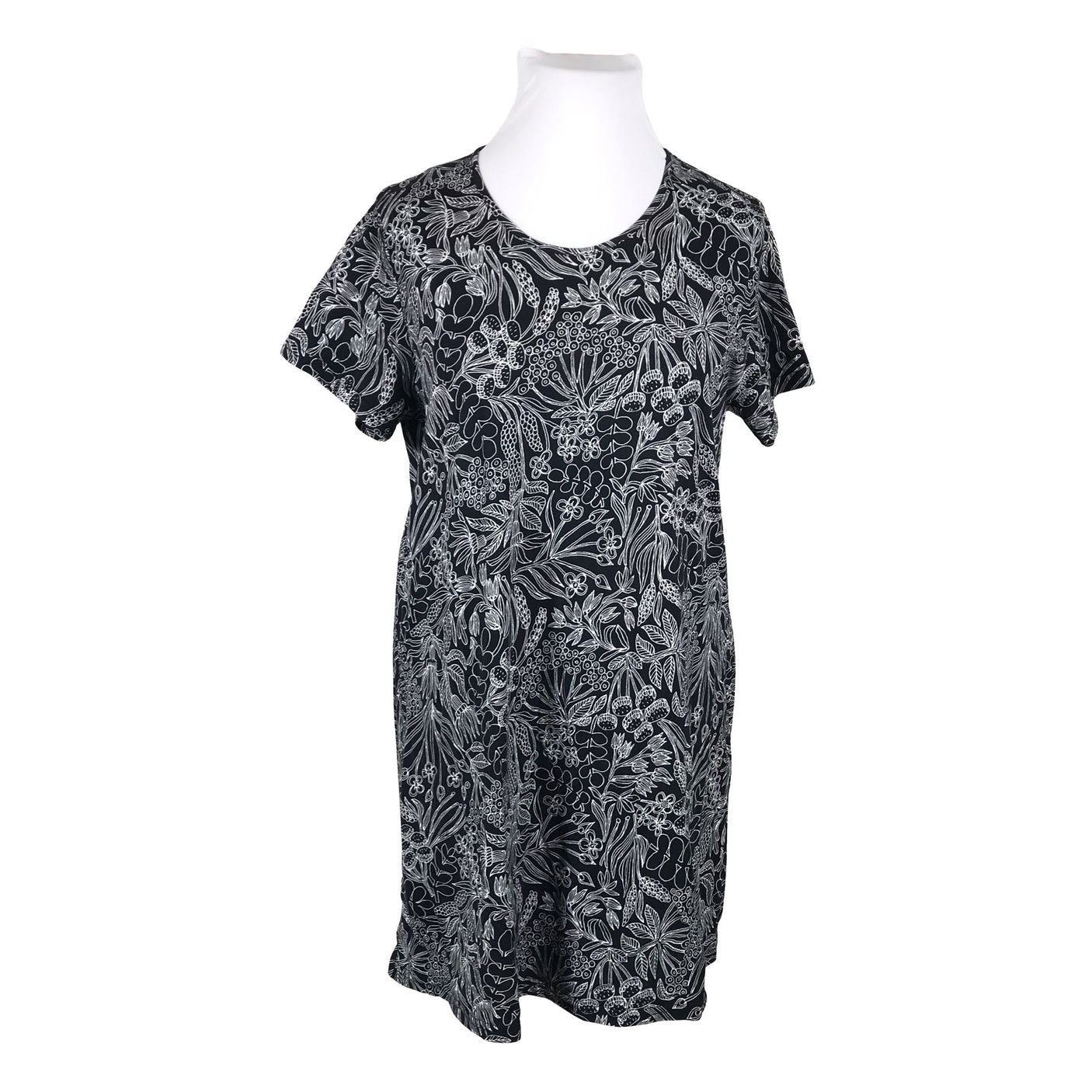 Unisex Nanso - Trikotaažist kleit, suurus 42 - Sinine (2)