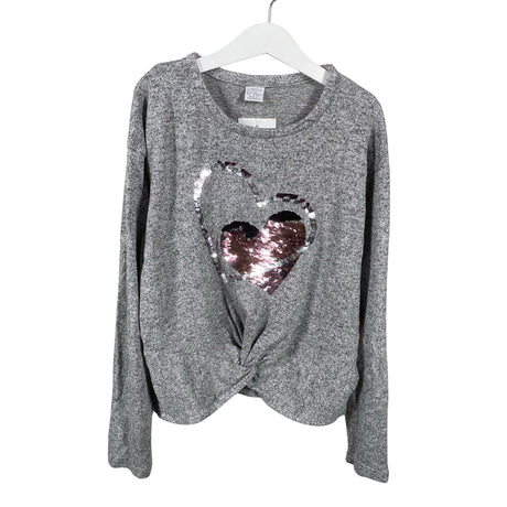Unisex Lindex - Trikotaažist pluus, suurus 146 - 152 - Hall ()