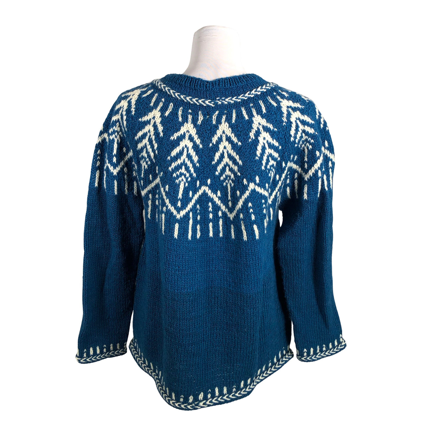 Unisex Handmade - Kampsun, suurus 40 - Sinine (2)