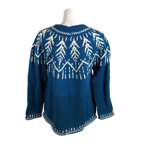 Unisex Handmade - Kampsun, suurus 40 - Sinine (2)