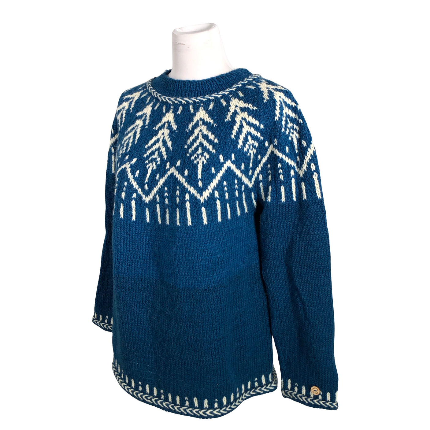 Unisex Handmade - Kampsun, suurus 40 - Sinine (3)