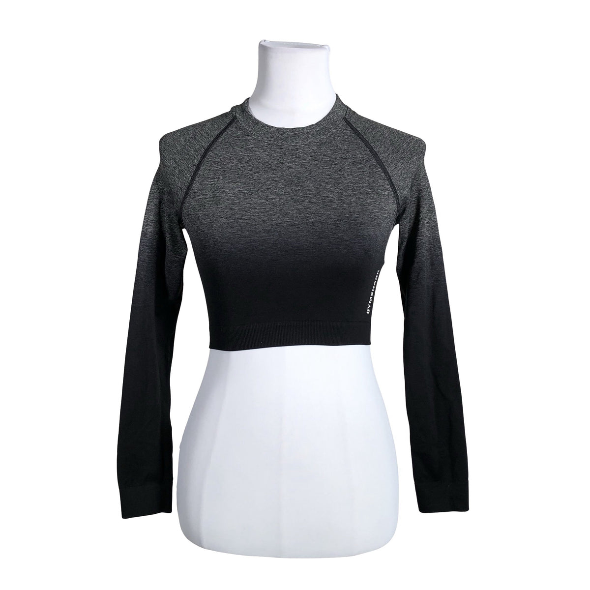 Unisex Gymshark - Spordisärk, pikad käised, suurus 36 - Hall (1)