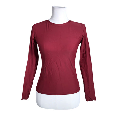 Unisex Handmade - Spordisärk, pikad käised, suurus S - Veinipunane ()
