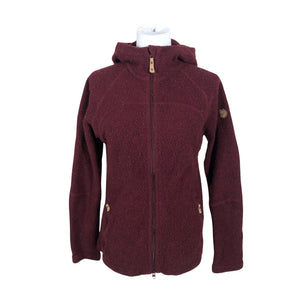 Unisex Fjällräven - Fliisjakk, suurus 36 - Veinipunane (1)