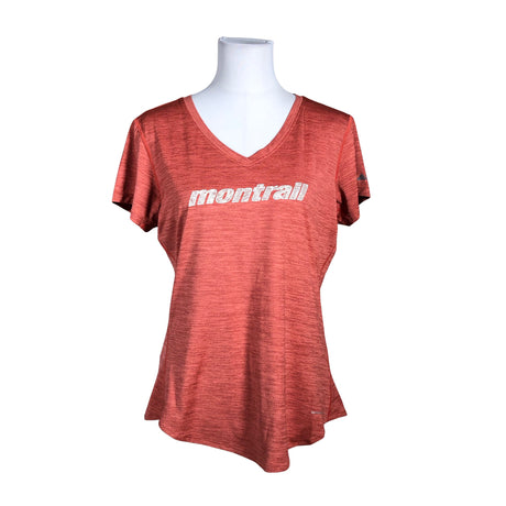 Naisten Columbia - Urheilupaita, lyhyet hihat, koko 40 - Punainen