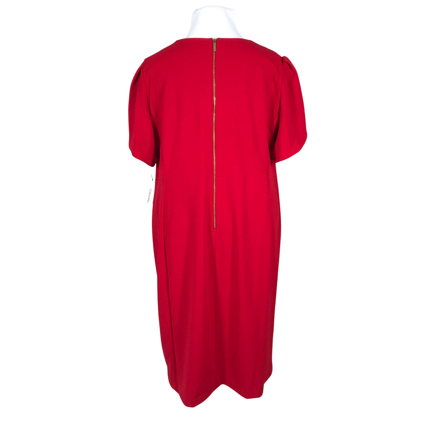 Unisex Calvin Klein - Trikotaažist kleit, suurus 48 - Punane (2)