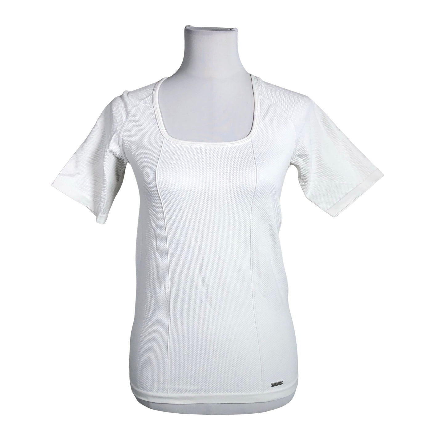 Unisex Aim'n - Spordisärk, lühikesed käised, suurus 42 - Valge (1)