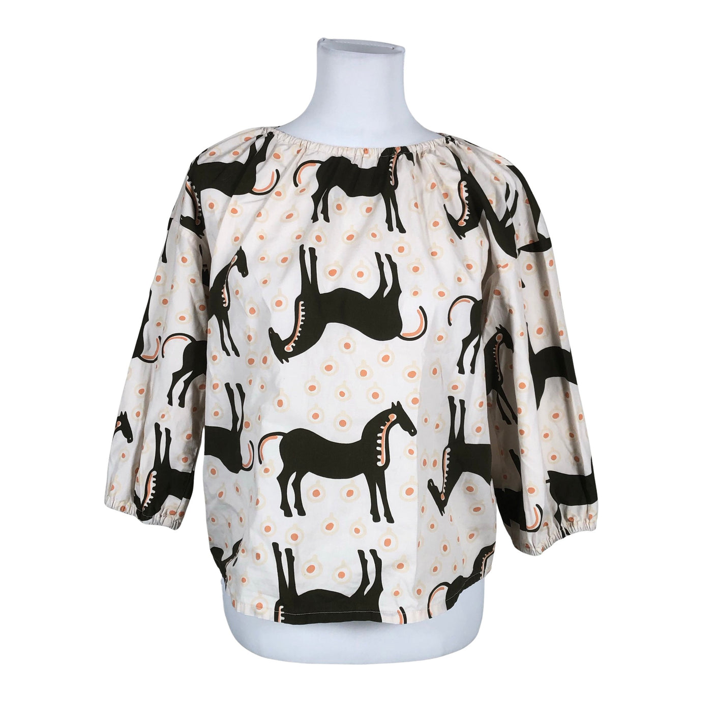 Unisex Marimekko - Pluus, suurus 36 - Looduslik valge (1)