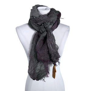 Unisex Scotch&Soda - Õhuke sall, suurus Maxi - Hall (1)