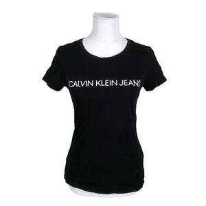 Unisex Calvin Klein - T-särk, suurus 36 - Must (1)