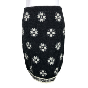 Unisex René Derhy - Kootud seelik, suurus 38 - Must (1)
