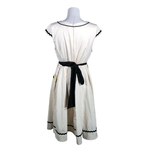 Unisex Lindy Bop - Mitteveniv kleit, suurus 40 - Looduslik valge (2)