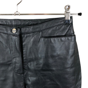 Unisex Claire - Nahkpüksid, suurus W25 - Must (3)