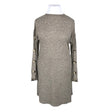 Unisex White - Kootud kleit, suurus 42 - Pruun ()