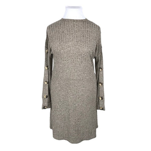 Unisex White - Kootud kleit, suurus 42 - Pruun (1)
