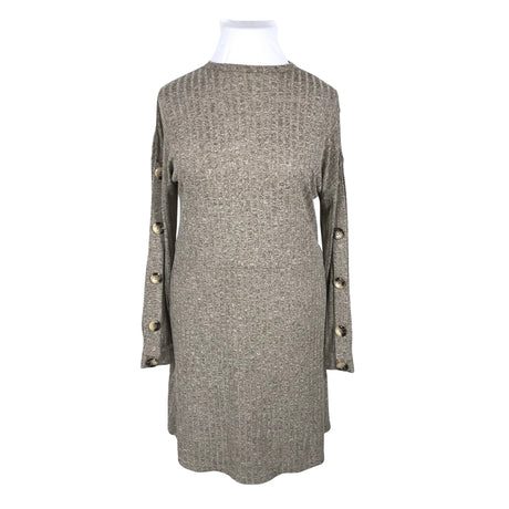 Unisex White - Kootud kleit, suurus 42 - Pruun ()