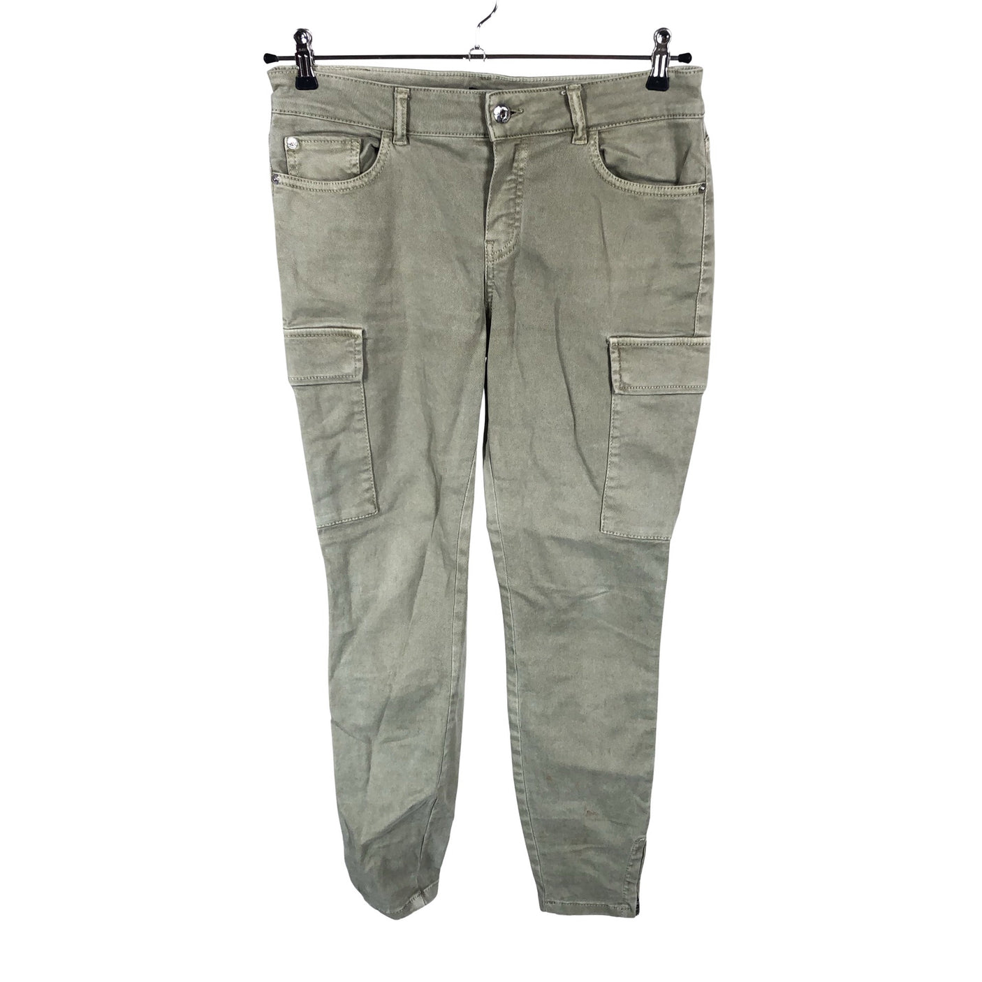 Unisex Massimo Dutti - Mittevenivad püksid, suurus W33 - Roheline (1)