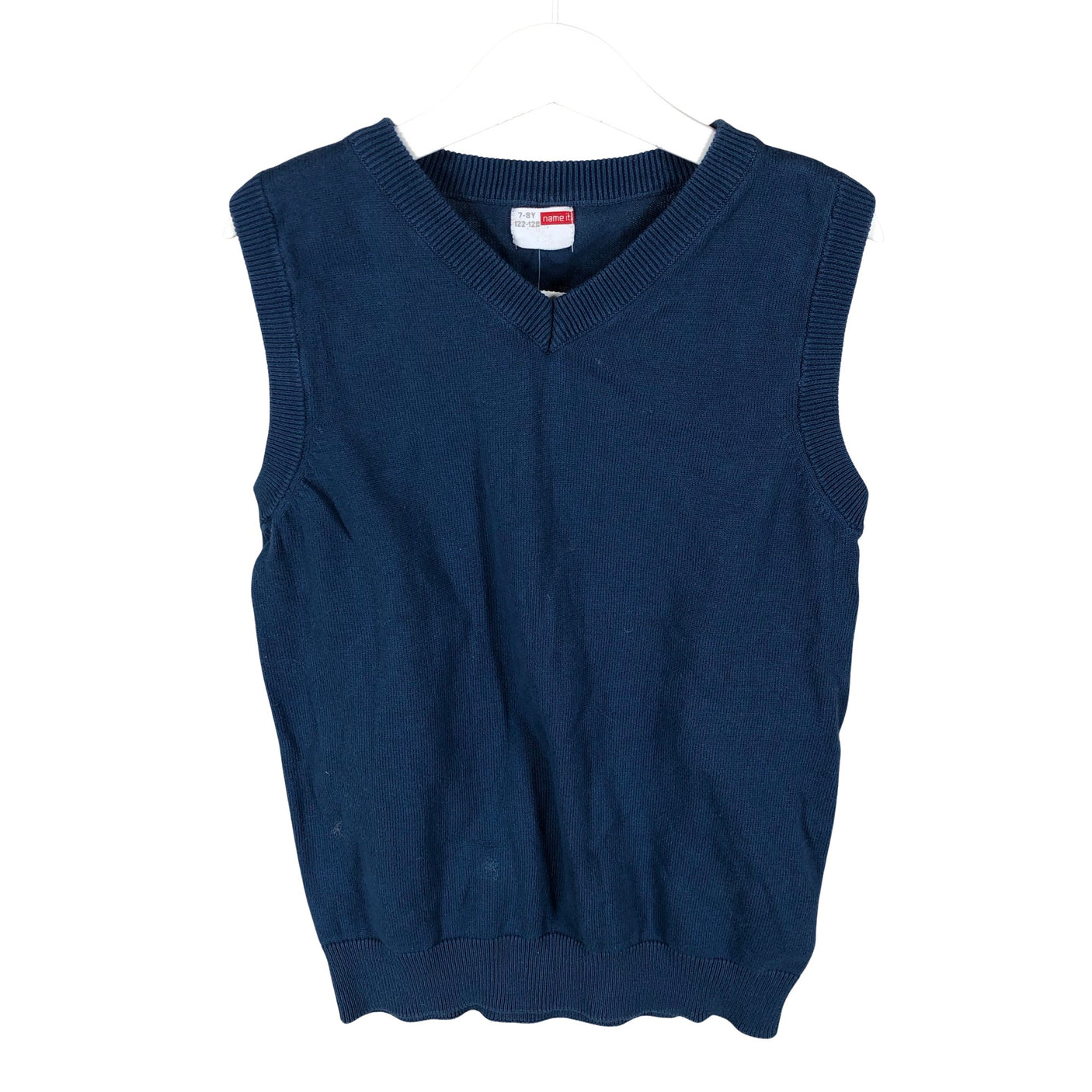 Unisex Name It - Kootud vest, suurus 122 - 128 - Sinine