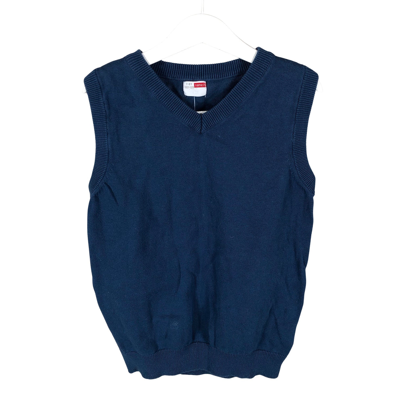 Unisex Name It - Kootud vest, suurus 122 - 128 - Sinine