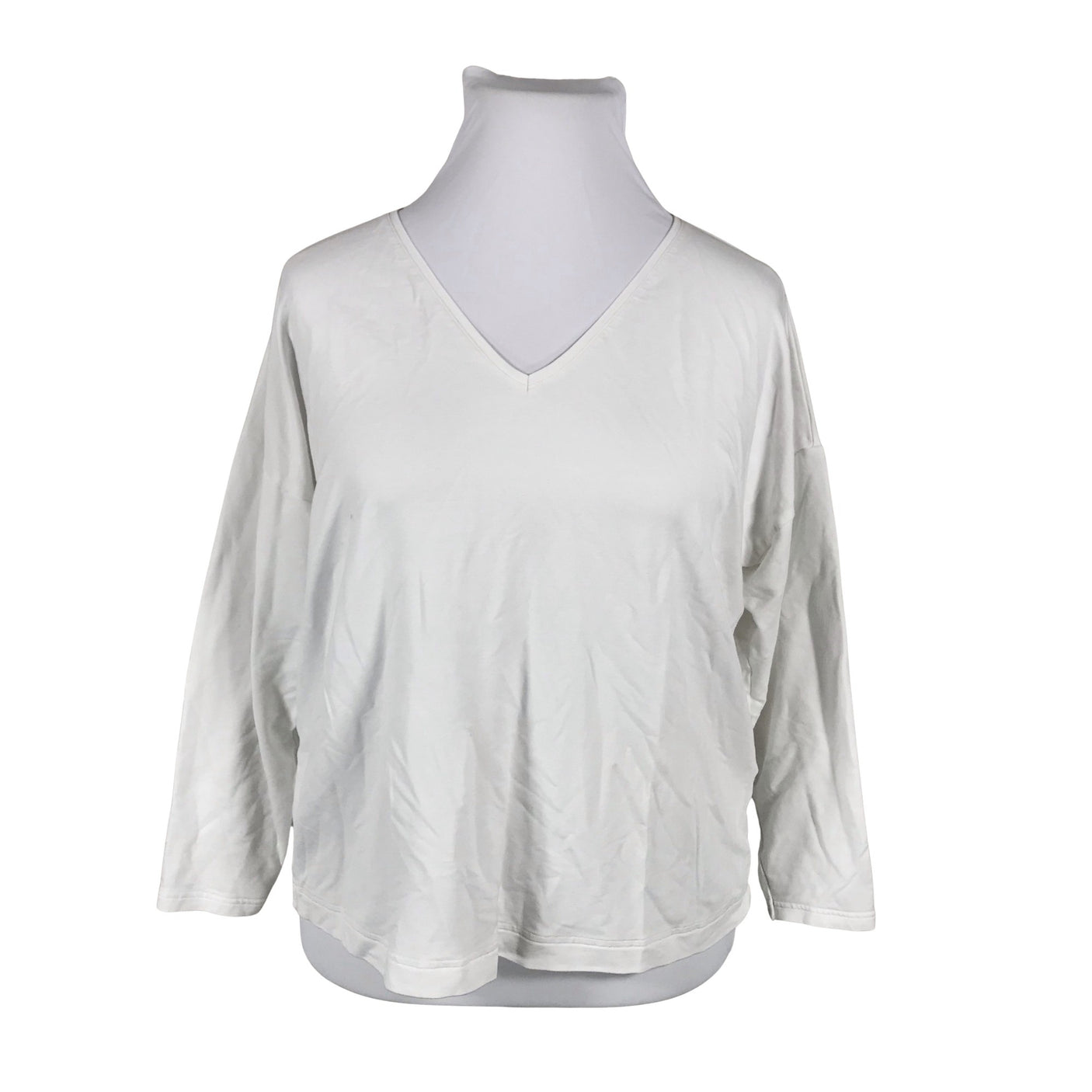 Unisex NOSH - Trikotaažist pluus, suurus 42 - Valge (1)