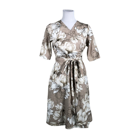 Unisex Versonpuoti - Trikotaažist kleit, suurus 40 - Beige ()