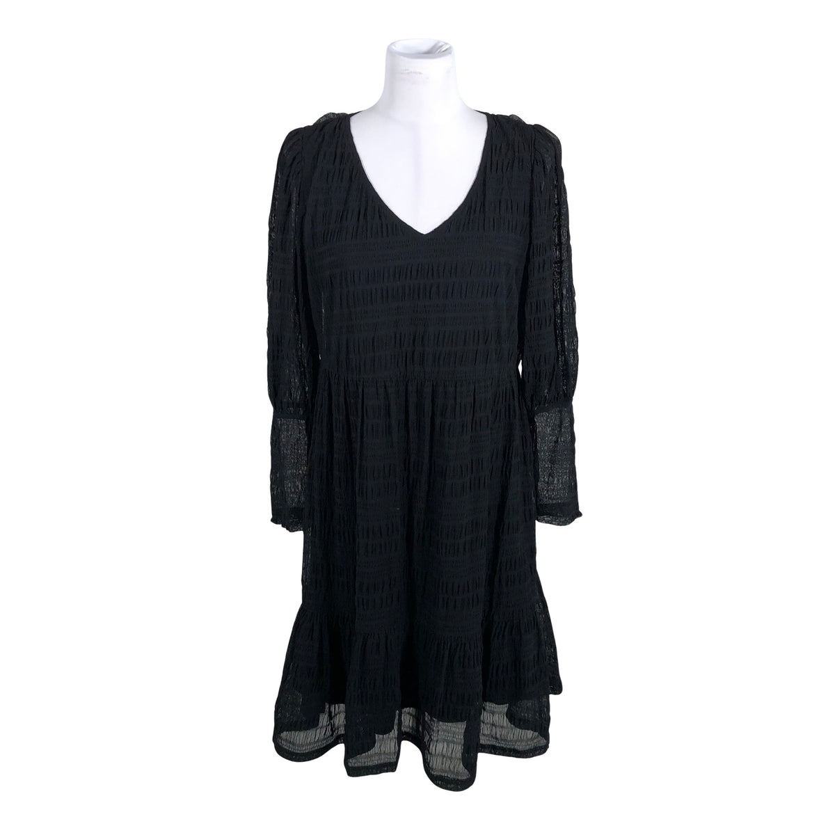 Unisex Cream - Trikotaažist kleit, suurus 38 - Must (1)