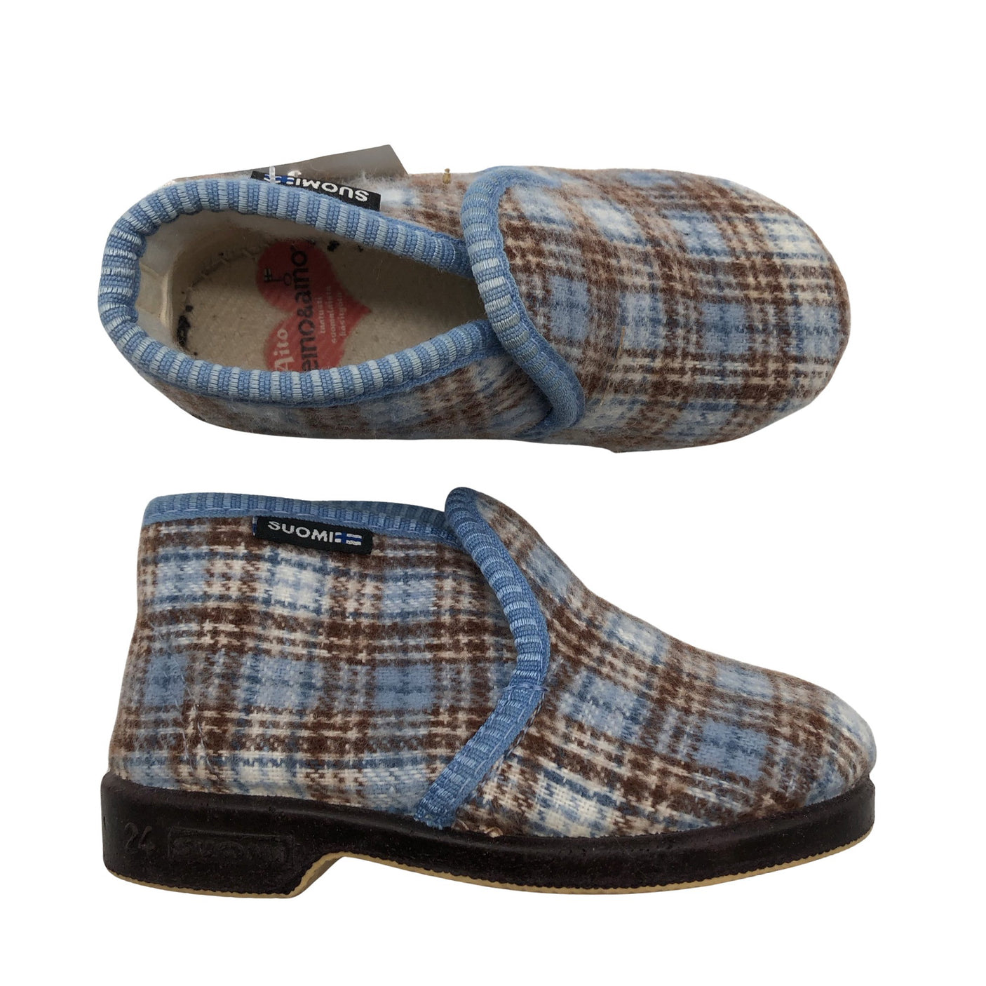 Unisex Reino&Aino - Sisejalanõud, suurus 24 - Sinine (1)