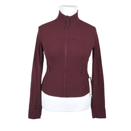 Unisex Lululemon - Spordisärk, pikad käised, suurus 42 - Veinipunane ()