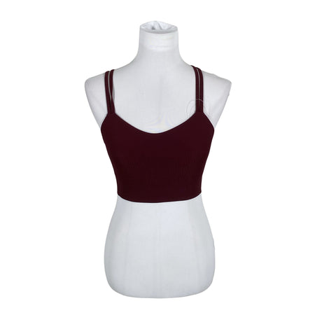 Unisex Lululemon - Sporditopp, suurus 40 - Veinipunane ()