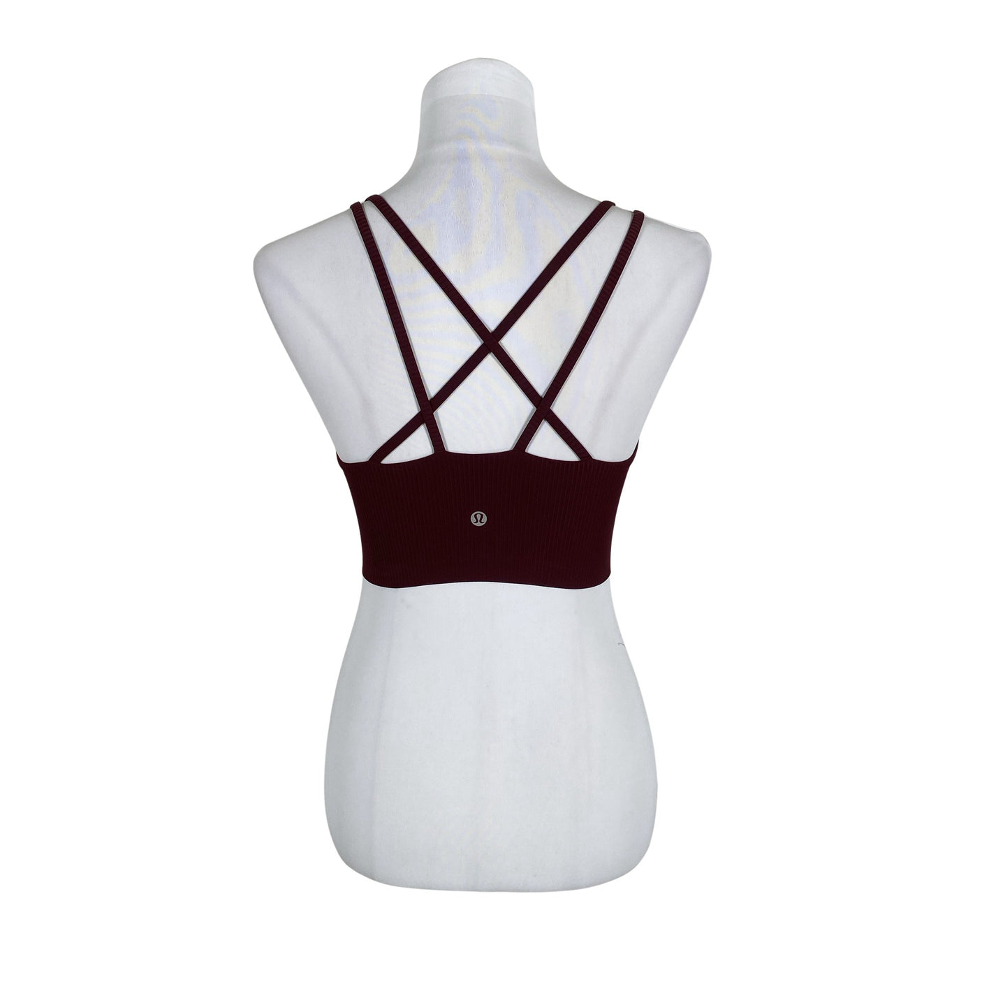 Unisex Lululemon - Sporditopp, suurus 40 - Veinipunane (2)