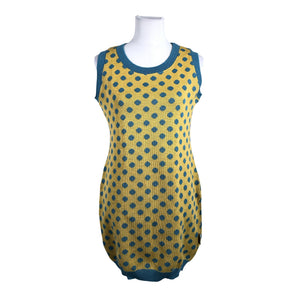 Unisex Johanna K. Design - Kootud tuunika, suurus 38 - Kollane (1)