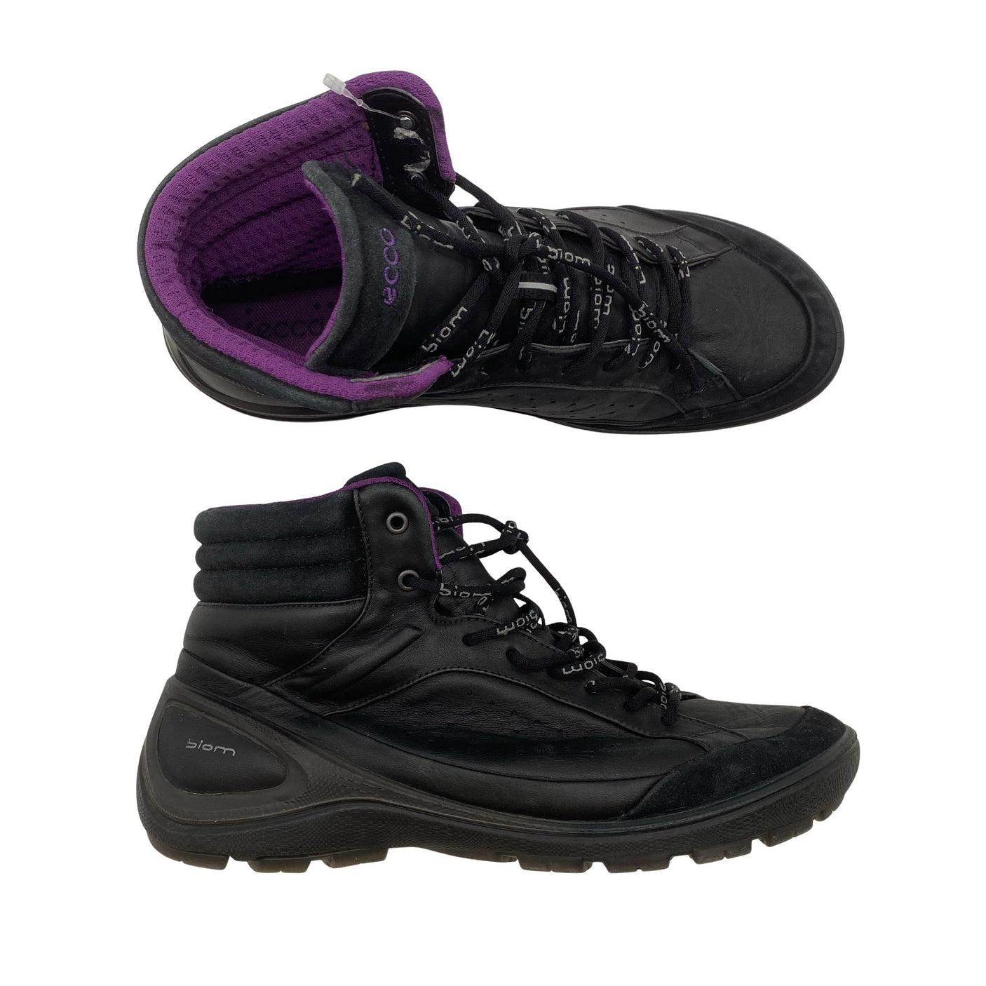 Unisex Ecco - Poolsaapad, suurus 37 - Must (1)